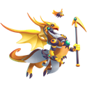 Horus God Dragon