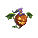 Jack-o-lantern Dragon